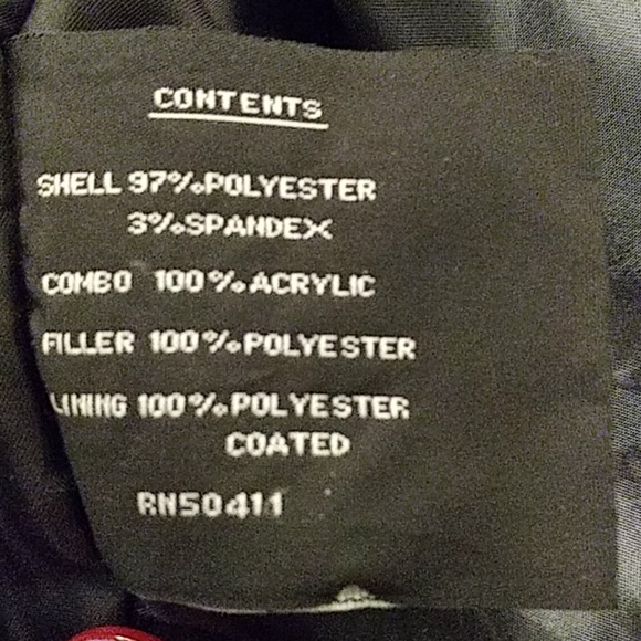 Fleet Street Red Winter Coat - Picture 9 of 11